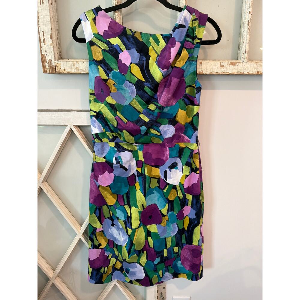 Suzi Chin for Maggy Boutique size 8 colorful dress